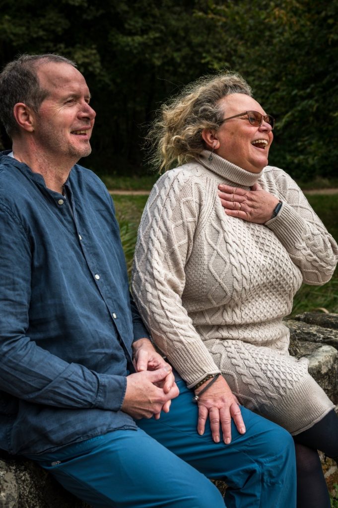 Jos Voeten met zijn vrouw Marit