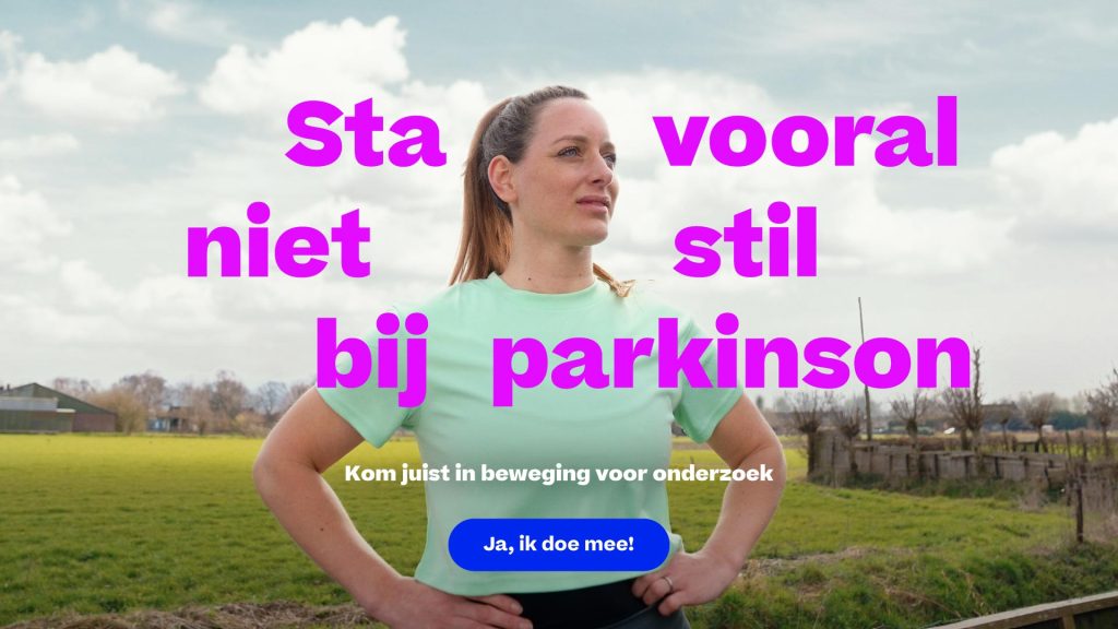 Sta niet stil bij parkinson, maar kom in beweging