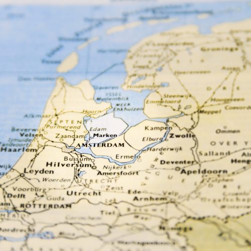 Kaart Incidentie parkinson Nederland