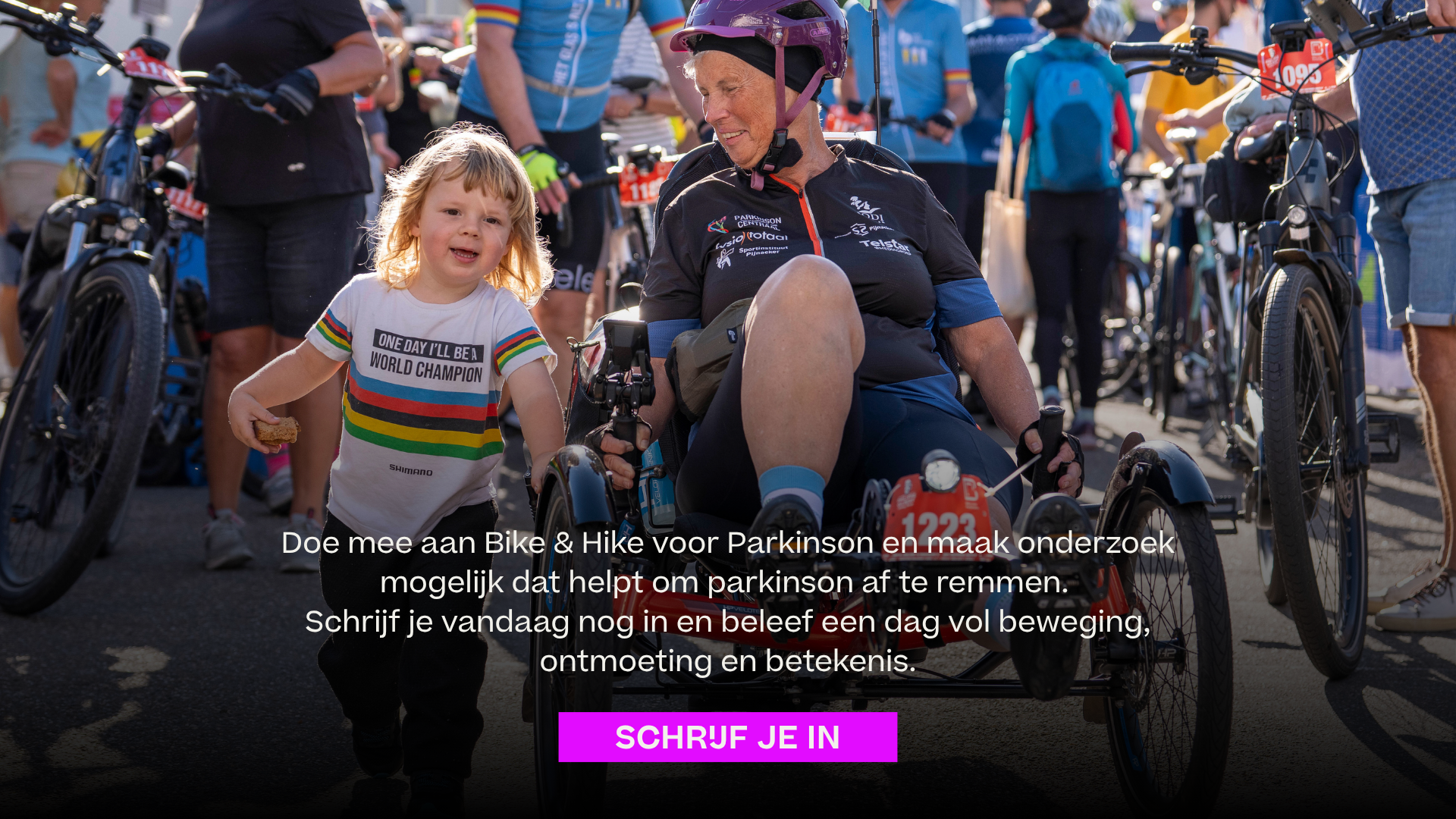 Bike en Hike voor Parkinson - 5 september 2026