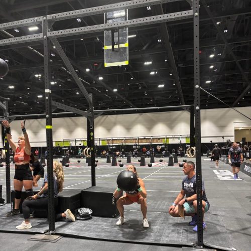 Petra (leeft met parkinson) deed mee aan het adaptive crossfit WK