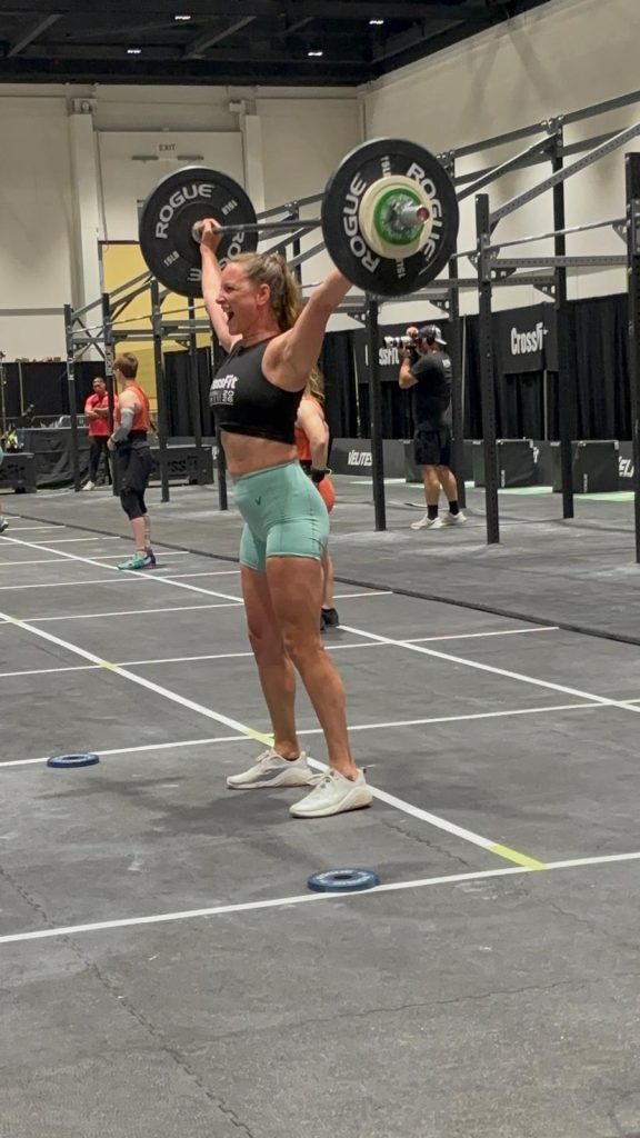 Petra (leeft met parkinson) deed mee aan het adaptive crossfit WK