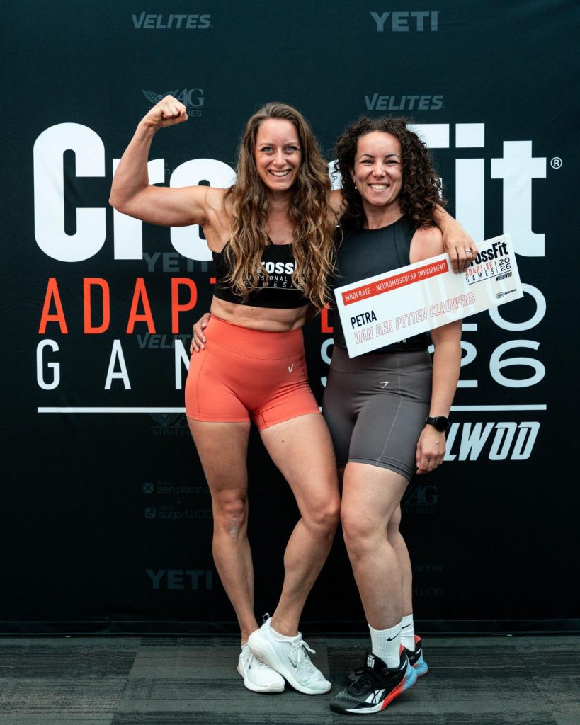 Petra (leeft met parkinson) deed mee aan het adaptive crossfit WK